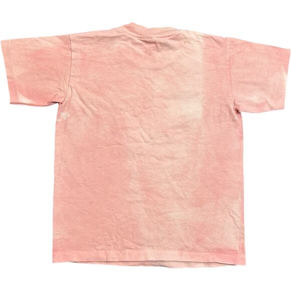 The Incredible Hulk 90’s Bleach Dyed Pink T-shirt - Picture 2 of 6